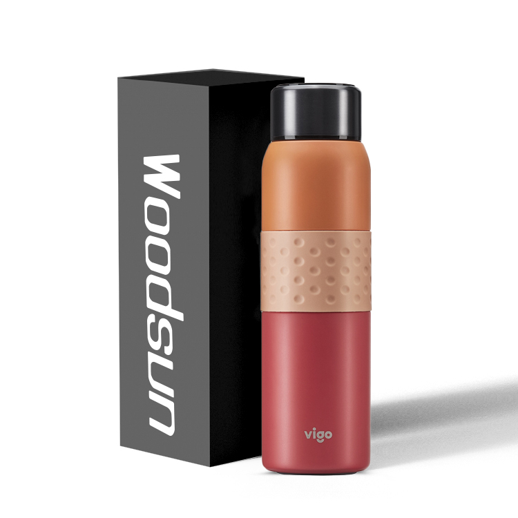 Thermal Insulated Led Temperature Display Vacuum Smart Water Bottle