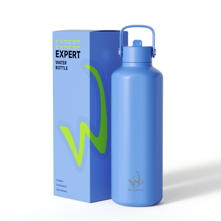 NEW 2024 Eco Friendly Termo Double Wall Vacuum Flask Insulated Water Bottles with Straw