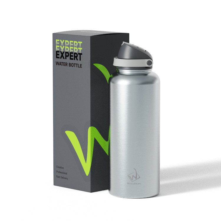 Custom Logo 18 24 32 40 64 Oz Sports 304 Stainless Steel Double Wall Vacuum Thermal Reusable Water Bottle