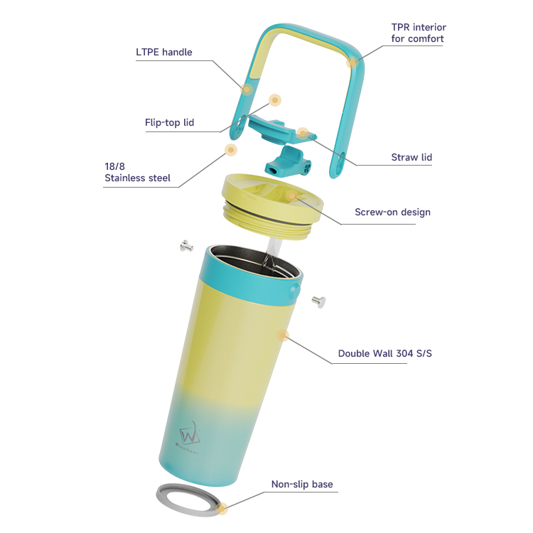 NEW 2026 Insulated Travel Cups Stainless Steel Tumbler, Stainless Steel Coffee Tumbler