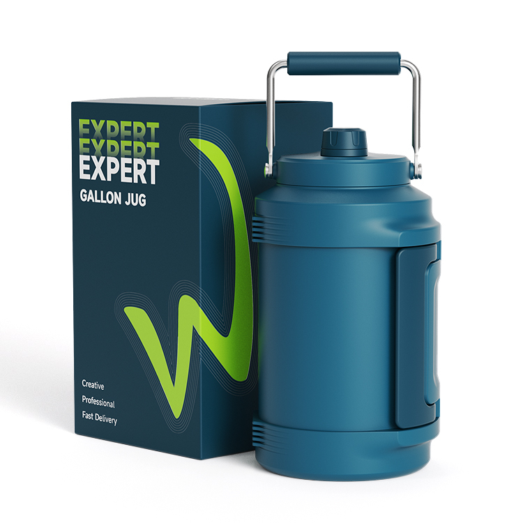 Woodsun Custom Manufacturer Vacuum Stainless Steel 1 Gallon Water Jug Bottle Water Container Hydration