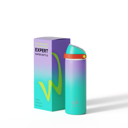 Custom Logo 18 24 32 40 64 Oz Sports 304 Stainless Steel Double Wall Vacuum Thermal Reusable Water Bottle
