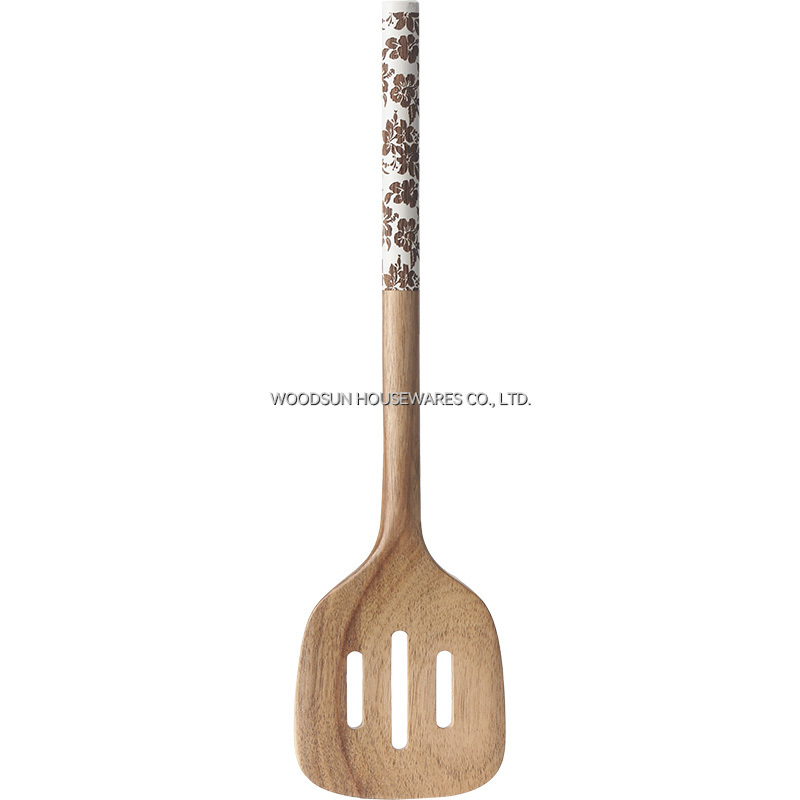 Woodsun Kitchen Tabletop Cooking Spatula Leak Spoon Turner