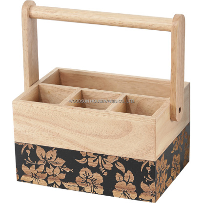 Woodsun Kitchen Accessories Multi Functional Food Cutlery Organizer