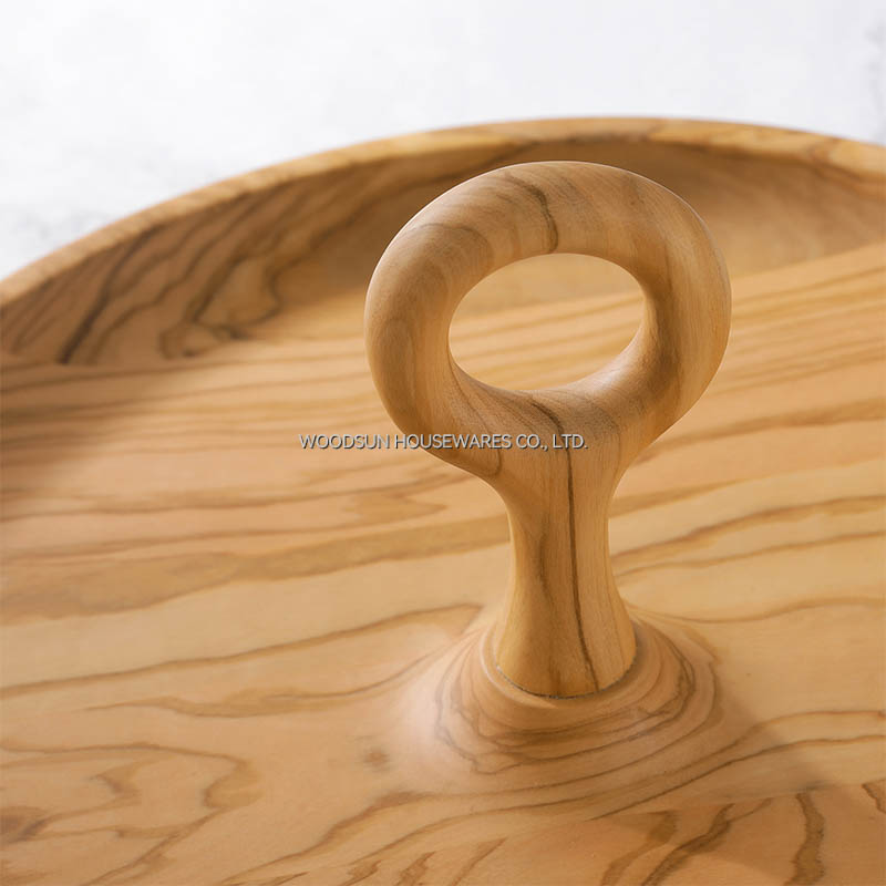 Woodsun Custom Kitchen Wood Serving Plate Olive Wood Plates