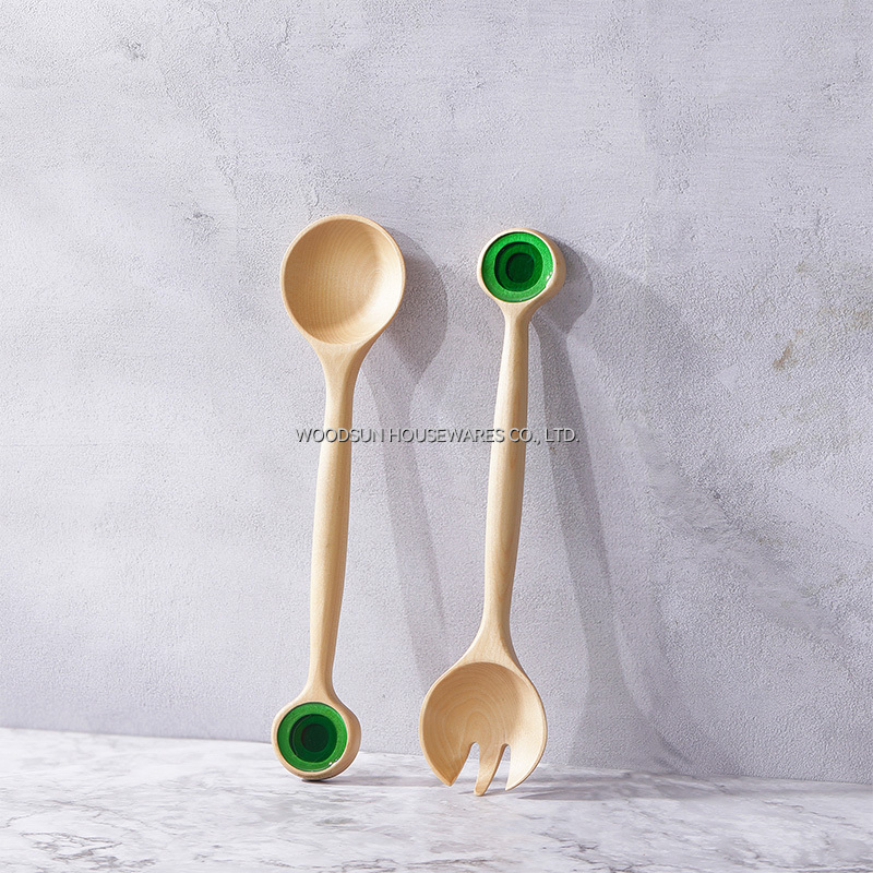 Woodsun Custom Cuchara De Fideos Cucchiaio Di Tagliatelle Spoons Kitchenware Supplies Spoon
