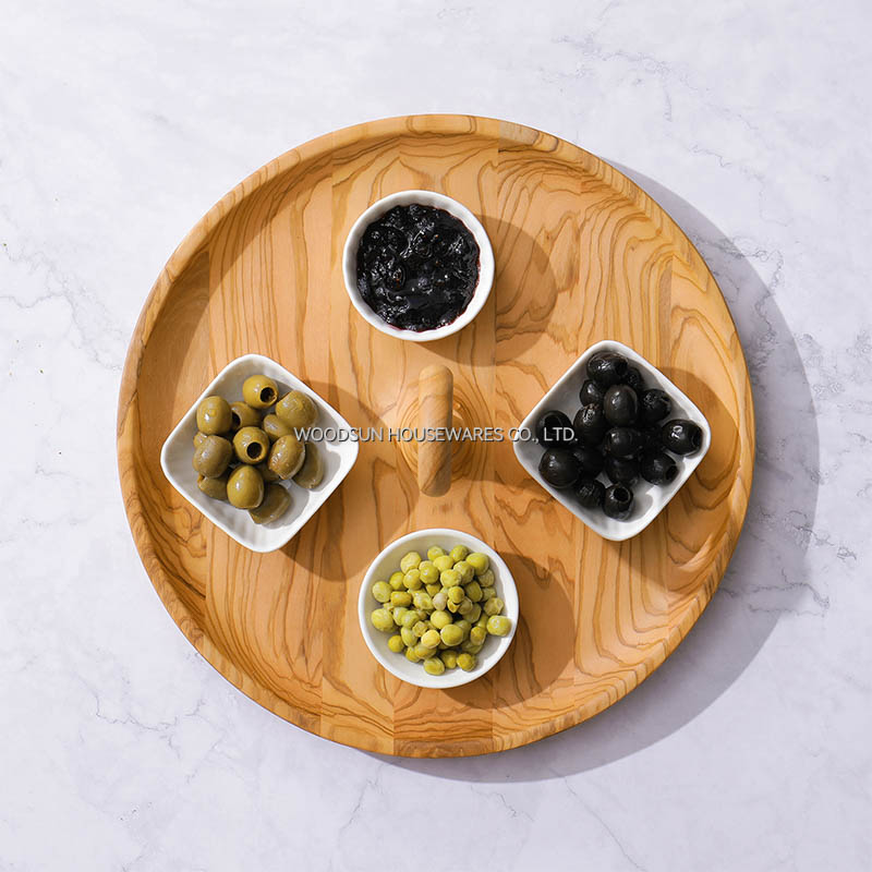 Woodsun Custom Kitchen Wood Serving Plate Olive Wood Plates
