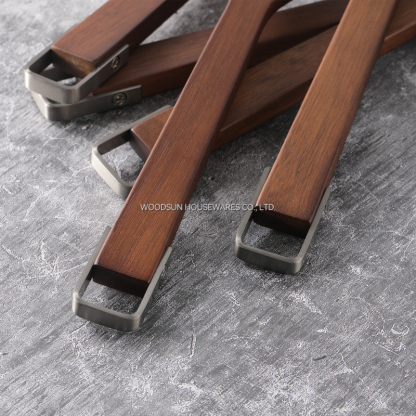 Woodsun OEM Metal Wooden Kitchen Utensil Cutlery Spoon