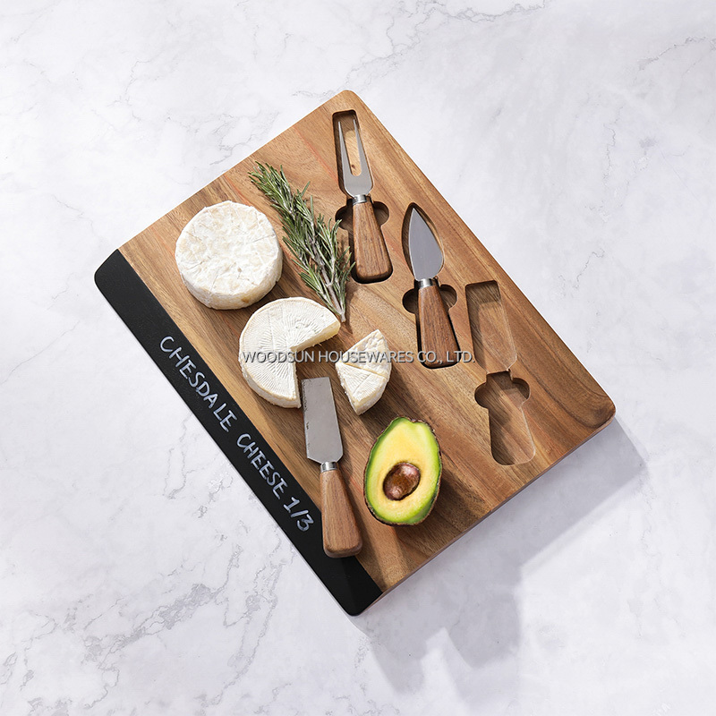 Woodsun Serve Tablas De Cortar Queso Cheese Board Set Kasebrett Cheese Serving Board