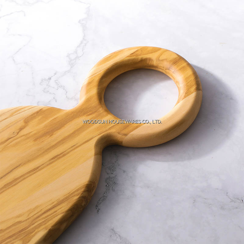 Woodsun Slicing Board Custom Wood Serving Cutting Board Olive