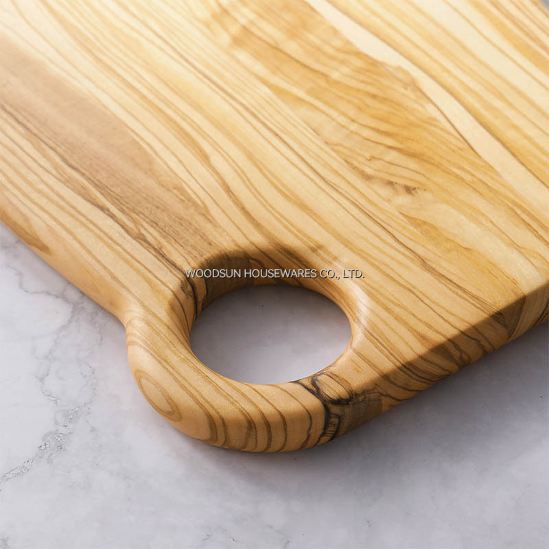 Woodsun Olive Wood Cutting Board Natural Serving Wooden Board
