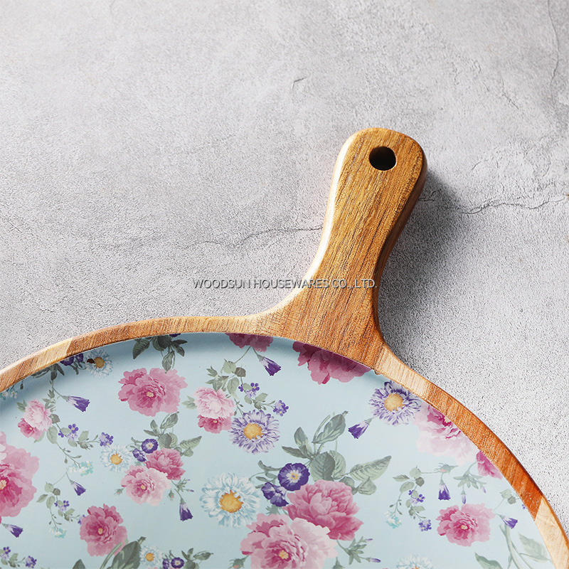 Wholesale Custom Acacia Wood Pizza Large Cutting Boards for Pizza