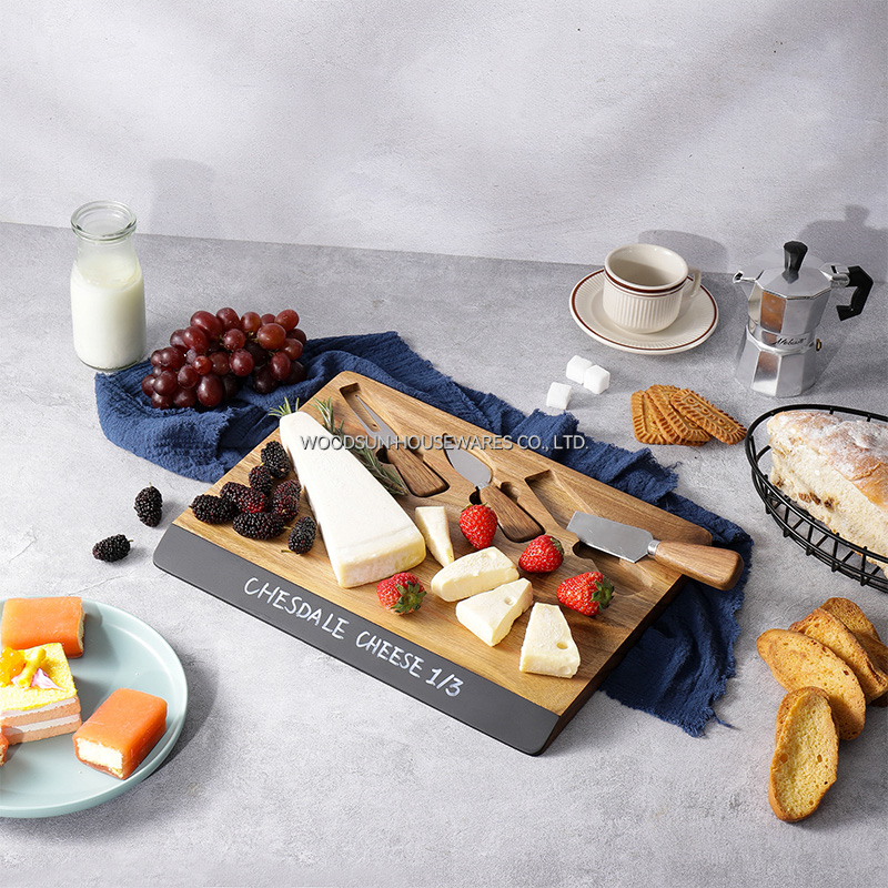 Woodsun Serve Tablas De Cortar Queso Cheese Board Set Kasebrett Cheese Serving Board
