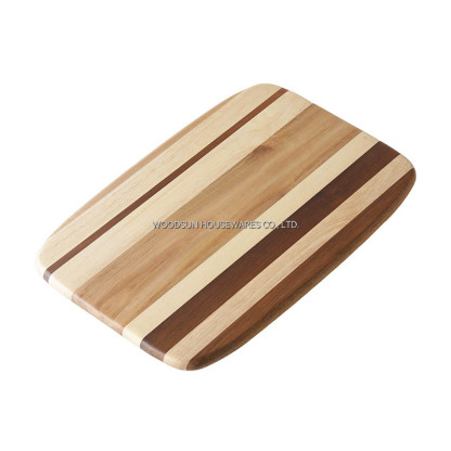 Woodsun Carbonized Acacia Rubber Wood Cutting Boards Bulk Wooden Chopping 2026