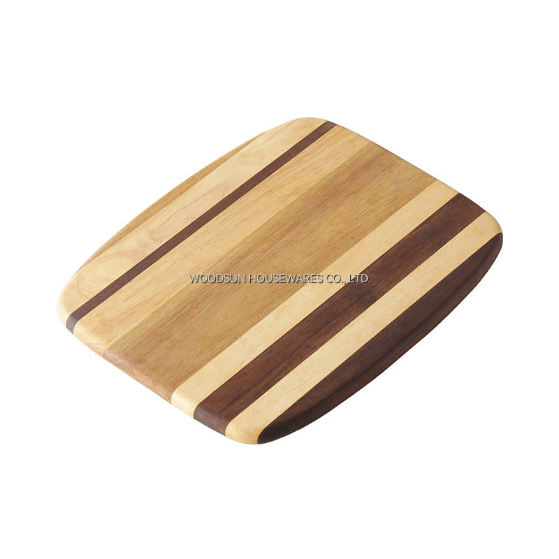 Woodsun Carbonized Acacia Rubber Wood Cutting Boards Bulk Wooden Chopping 2026