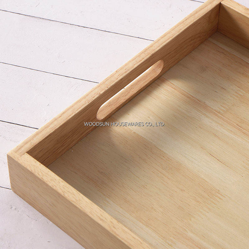 Woodsun Solid Lettering Vassoio Da Portata Bandeja De Madera Para Servir Trays Restaurant Wooden Serving Tray Wooden Plates