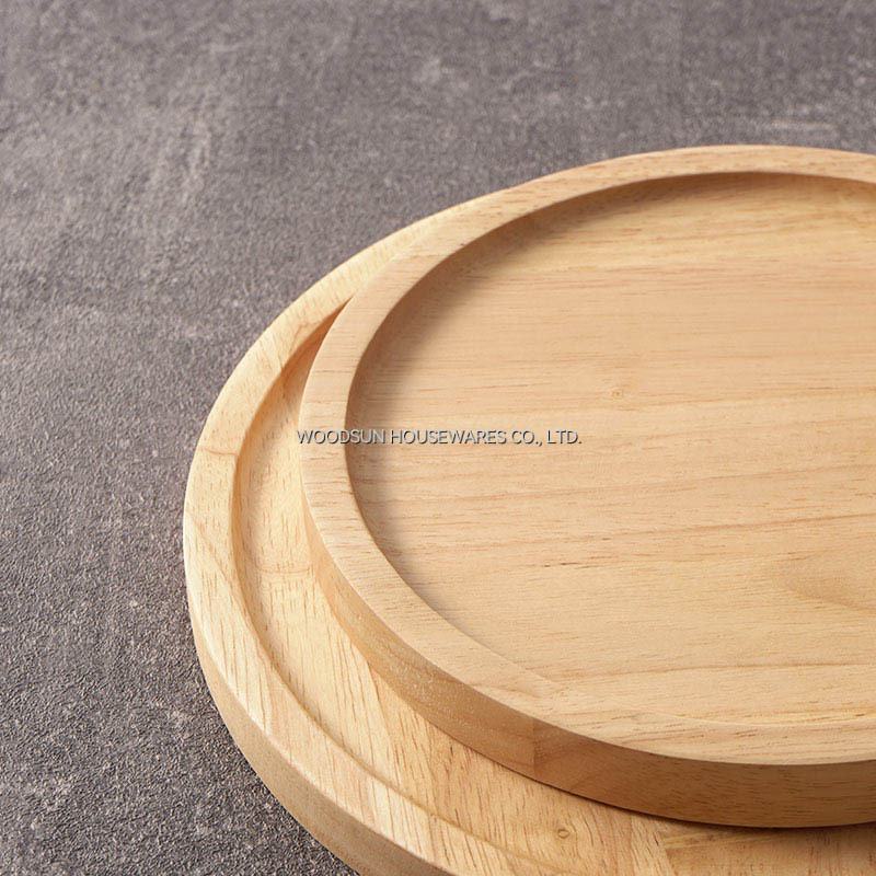 Woodsun Solid Lettering Holzplatten Plato De Madera Para Servir Wood Serving Plate