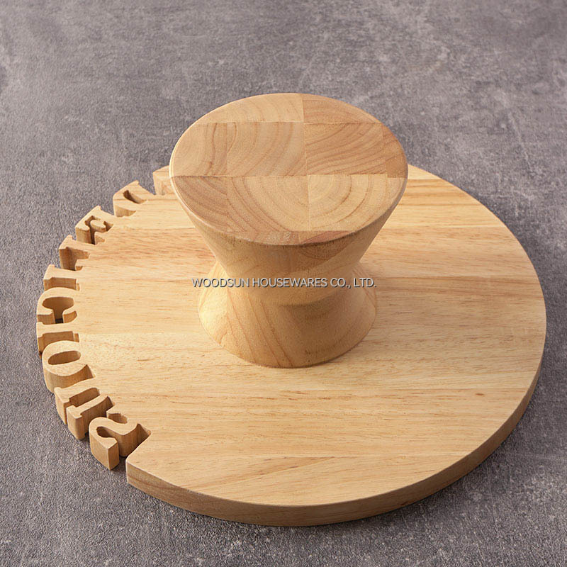Woodsun Alzata Per Torta Puesto De Pasteles Kuchenstand Wooden Plates Cake Stand