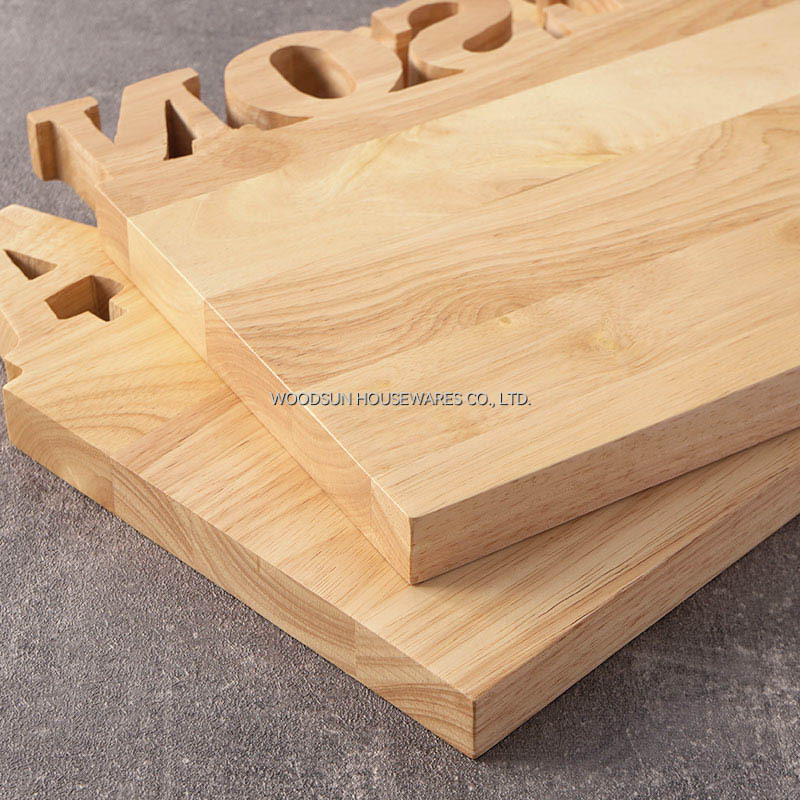 Woodsun Mothers Day Wholesale Gifts Solid Lettering Wooden Serve Board for Serving Food