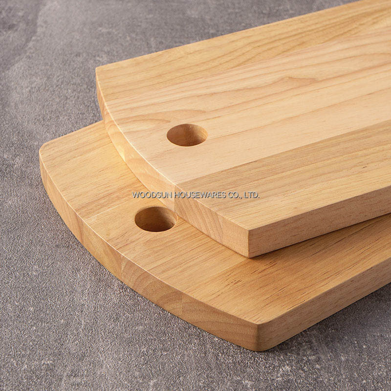 Woodsun Solid Lettering Wood Chopping Cutting Board Serving Wooden Tray Serving