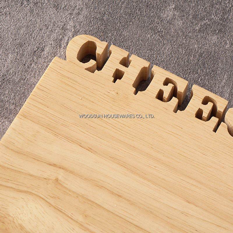 Solid Lettering Series Woodsun Manufactures Charcuterie Cheese Slicer Boards Utensils Cheese Set