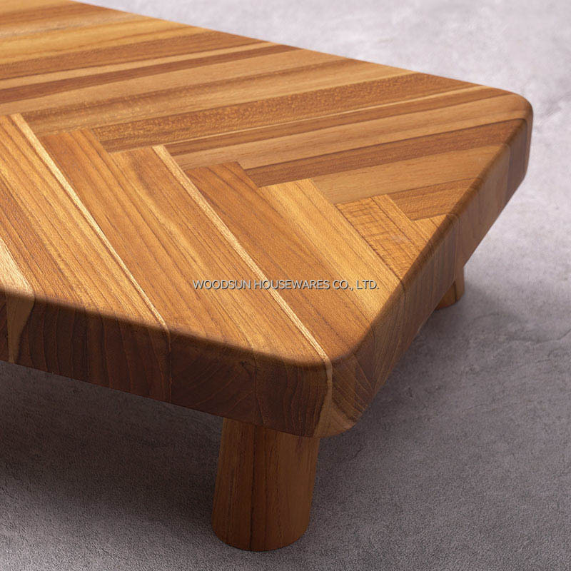 Woodsun Serving Plate Serving Tray Decorate Kitchen Tray Serving With Leg