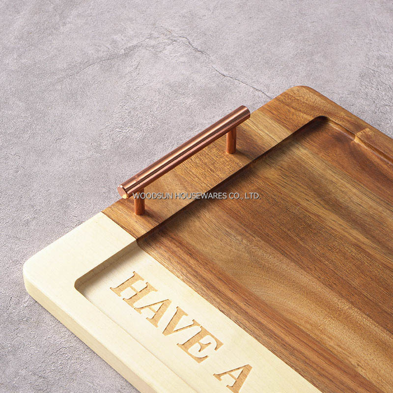 Woodsun Tablero De Servicio De Restaurante Restaurant Serving Tray Board Serviertablett