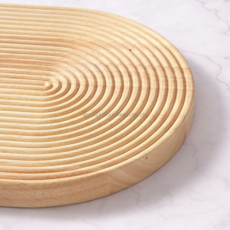 WOODSUN Custom Wooden Cutting Board Chopping Block Charcuterie Serving Board With Handle