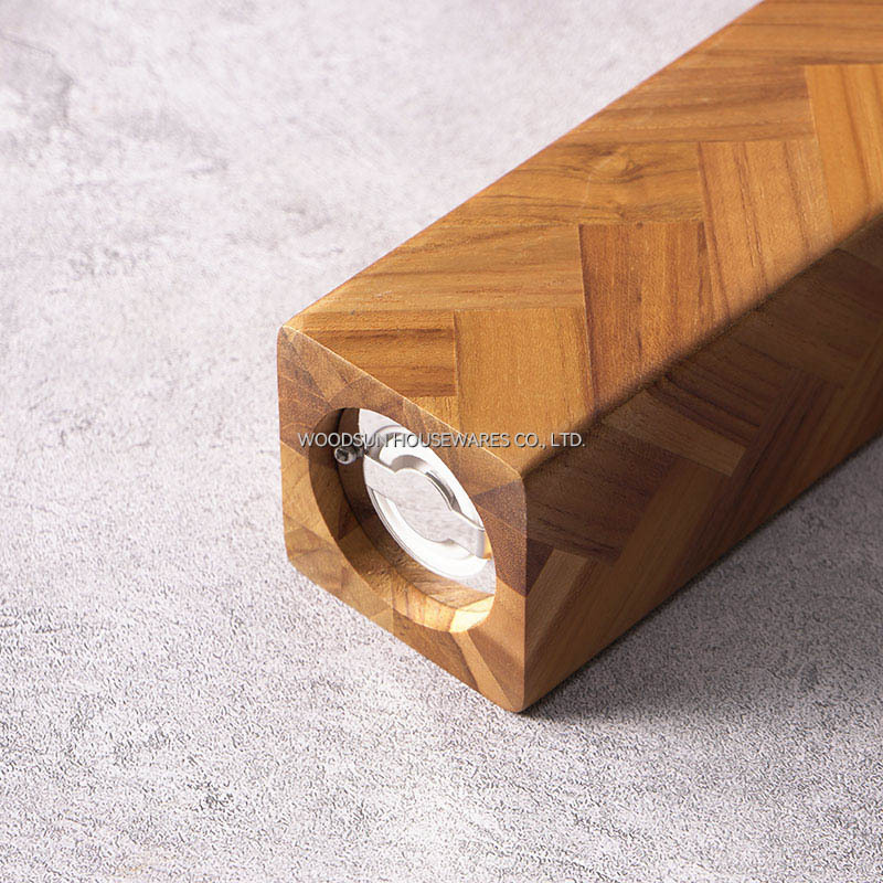 Woodsun Salt Pepper Mill Grinder Wood