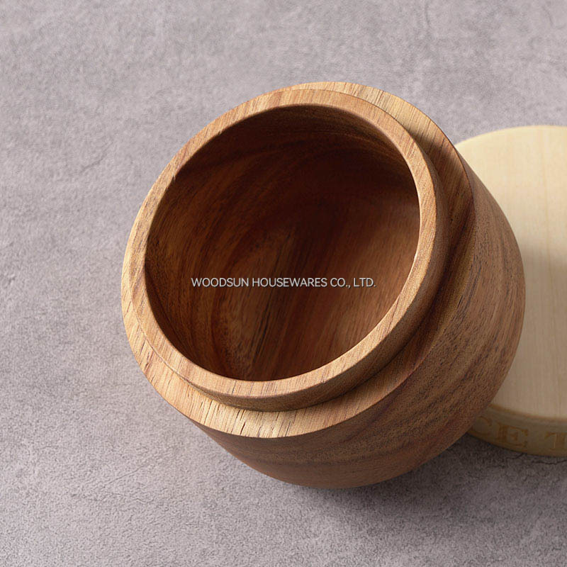 Woodsun Custom Manufacturer Sugar and Salt Containers for Sale Spice Box for Kitchen