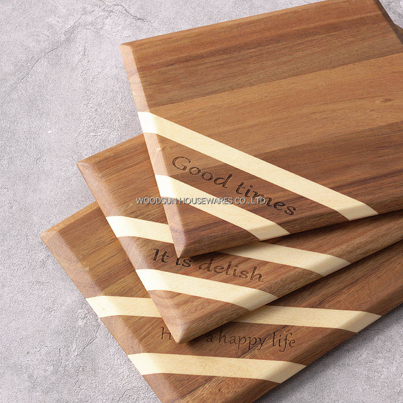 Woodsun Tablero De Servicio De Restaurante Custom Serving Board Trays for Restaurant