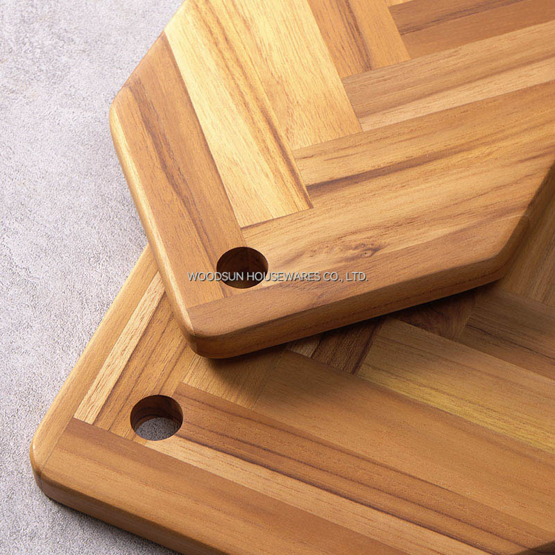 Woodsun Restaurant Hotel Custom Large Irregular Fruit Plate Serving Board