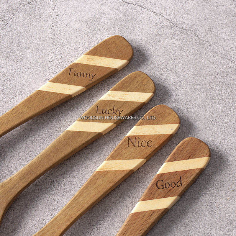 Woodsun Cutlery Spoon Kitchen Wooden Accessories Kitchenware Utensils for Cooking