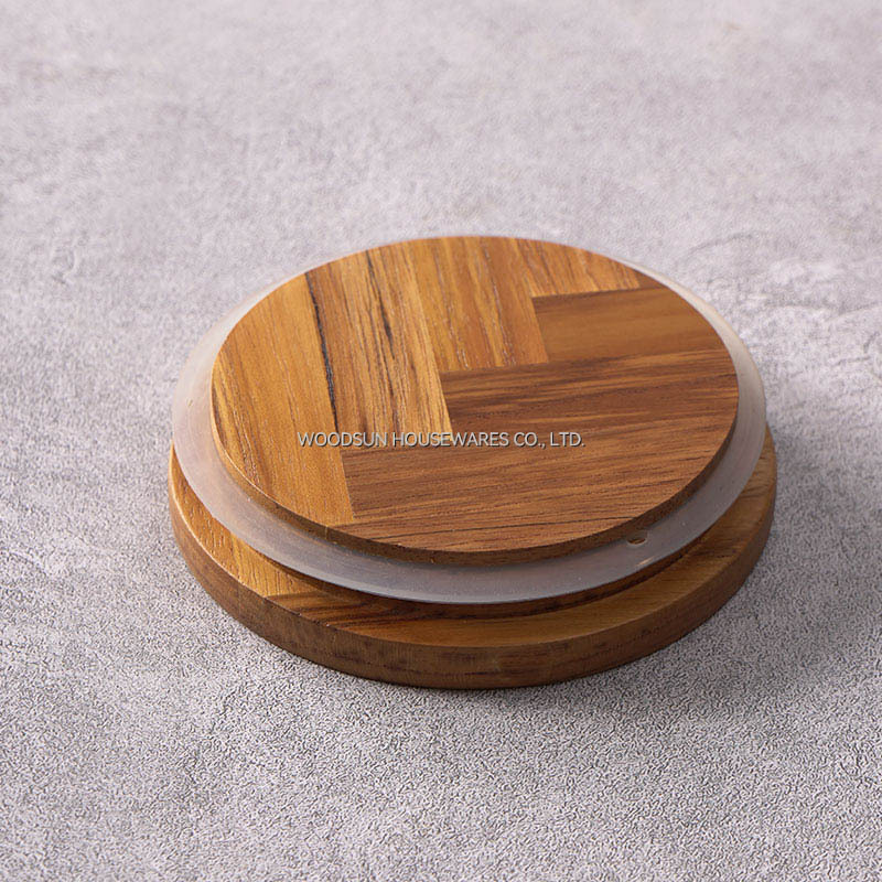 Woodsun Glass Containers Jar for Food Storage