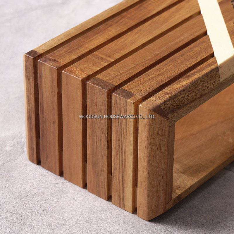 Woodsun Oblique Splicing Knife Holder Messerblock Chef Knife Block