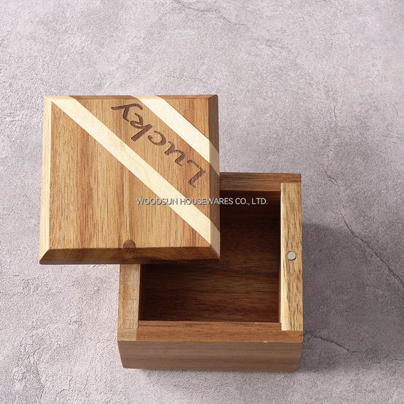 Woodsun Spice Storage Pot Sugar Tank Salt Box 2025