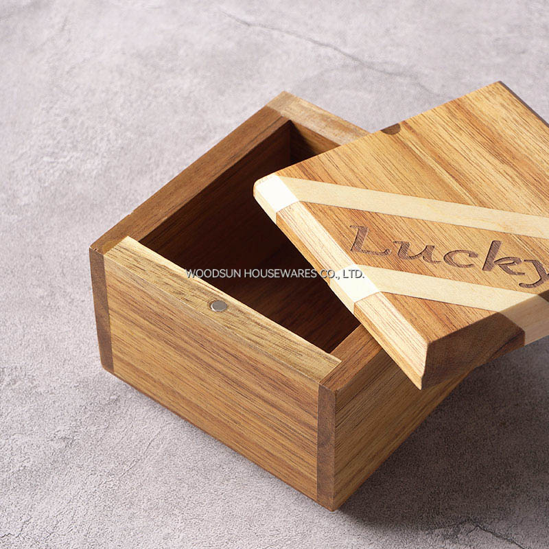 Woodsun Spice Storage Pot Sugar Tank Salt Box 2025