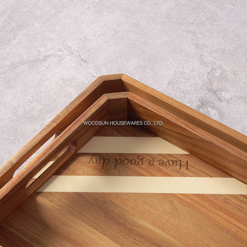 Woodsun China New Products Nordic Style Custom Serving Tray