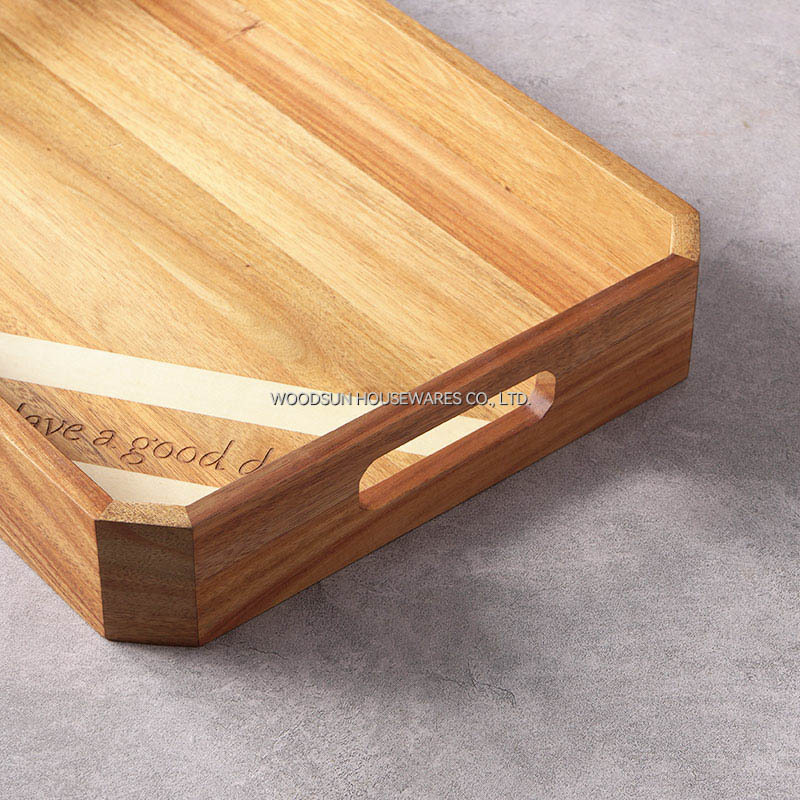 Woodsun China New Products Nordic Style Custom Serving Tray