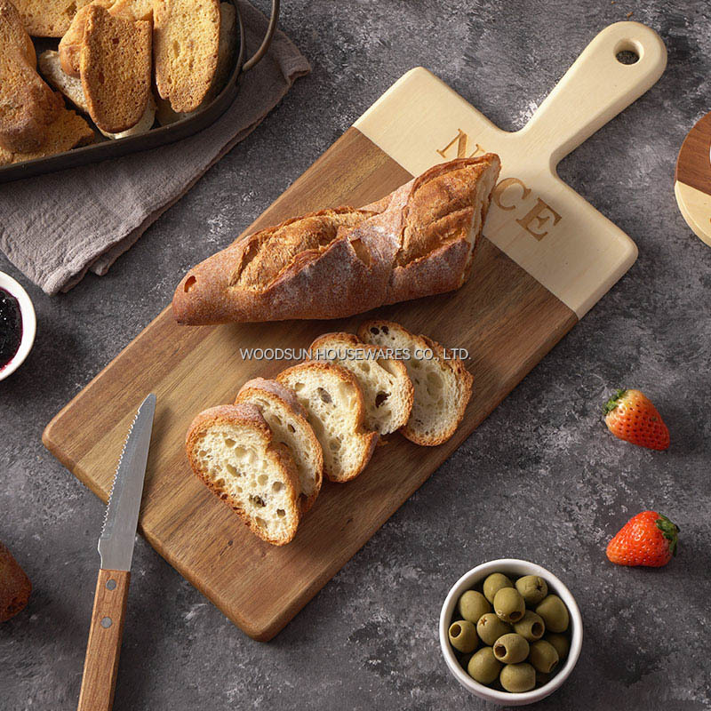 Woodsun Tabla De Servir Personalizada Dinig Serving Boards Trays for Restaurant