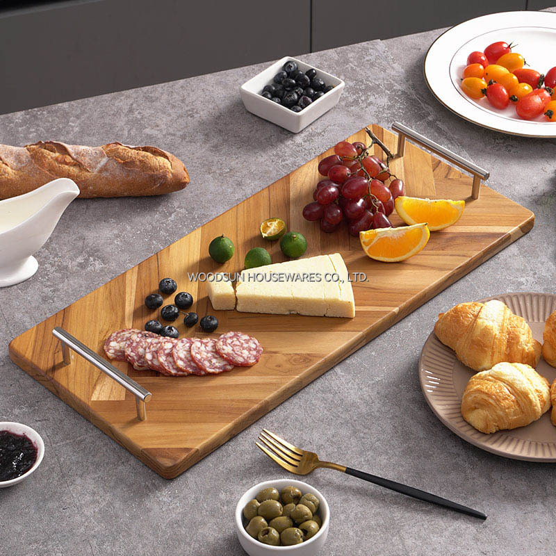 Woodsun Wood Japanese Serving Plate Tray Wood Serving Board