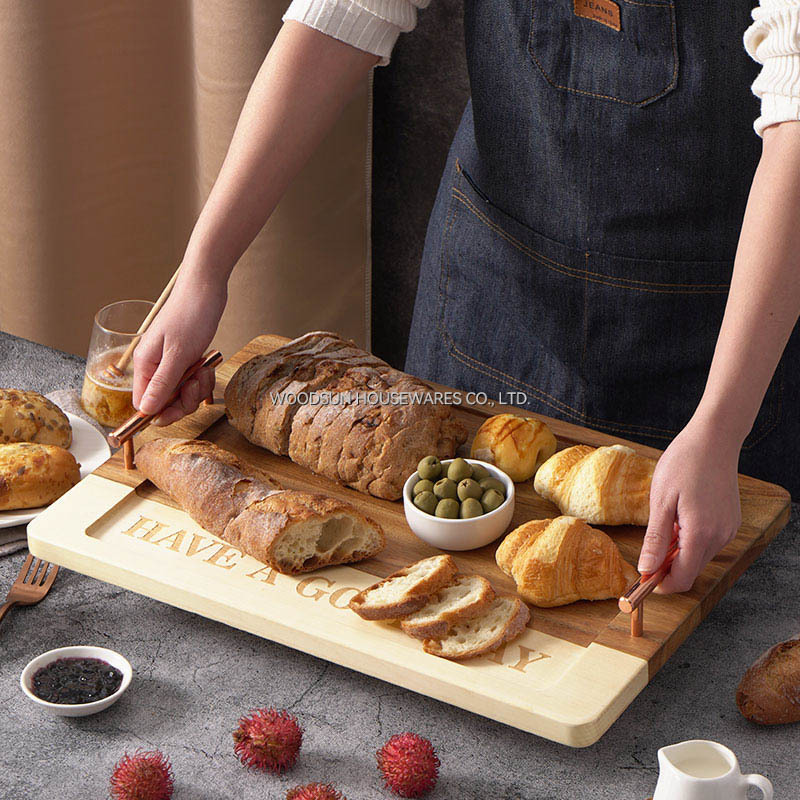 Woodsun Tablero De Servicio De Restaurante Restaurant Serving Tray Board Serviertablett