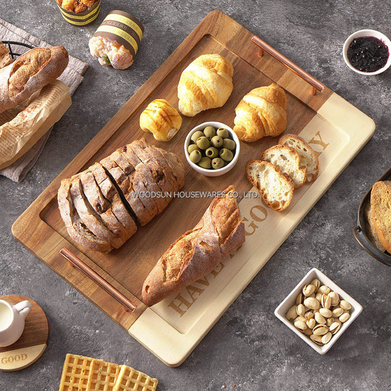 Woodsun Tablero De Servicio De Restaurante Restaurant Serving Tray Board Serviertablett