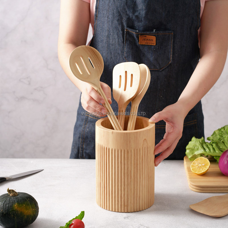 Woodsun Manufacturer Utensil Holder Kitchen Cooking Tools Holder