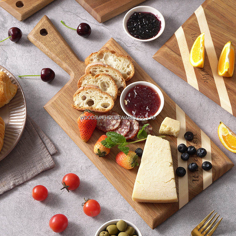 Woodsun Tablero De Servicio De Restaurante Custom Serving Board Trays for Restaurant