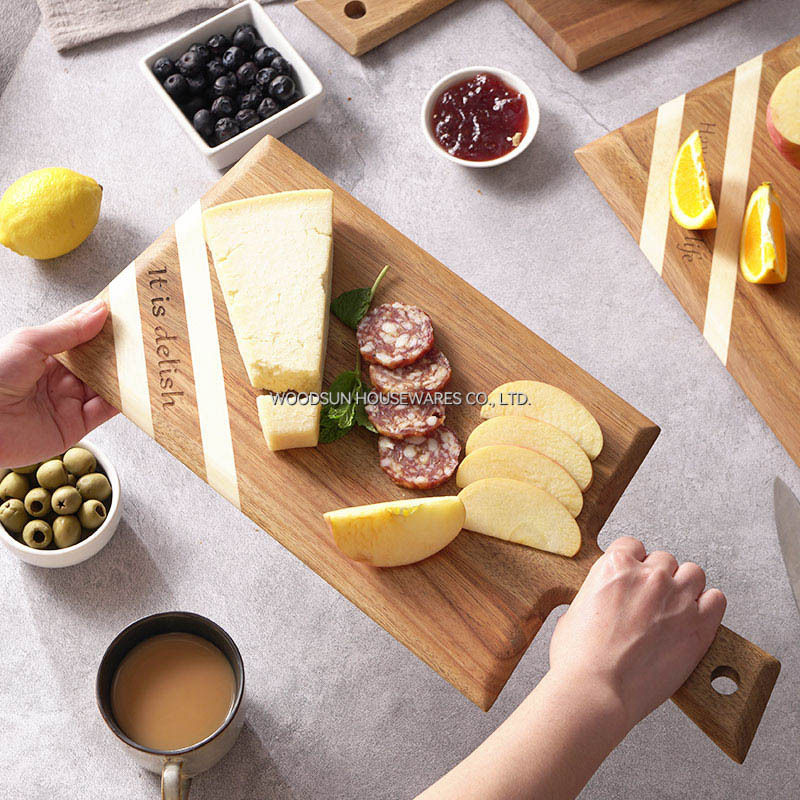 Woodsun Tablero De Servicio De Restaurante Custom Serving Board Trays for Restaurant