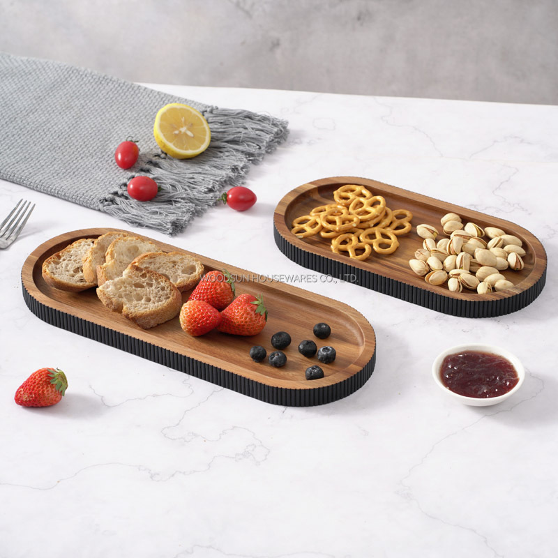 Woodsun Custom Wooden Serving Plates For Food 2024