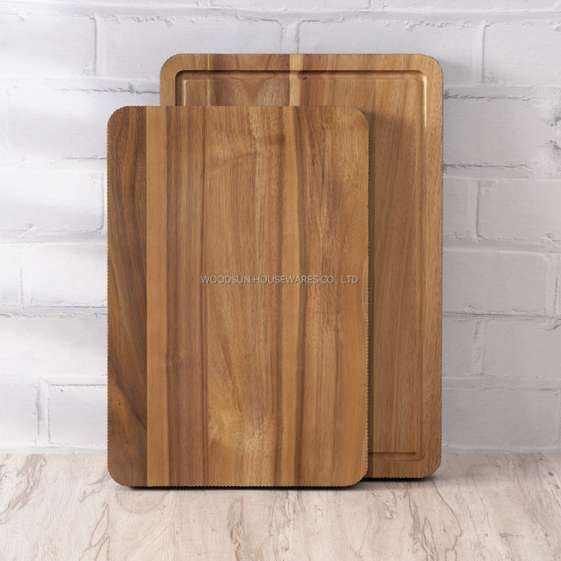 Woodsun Manufacturer Kitchen Meat Acacia Cutting Board Wood