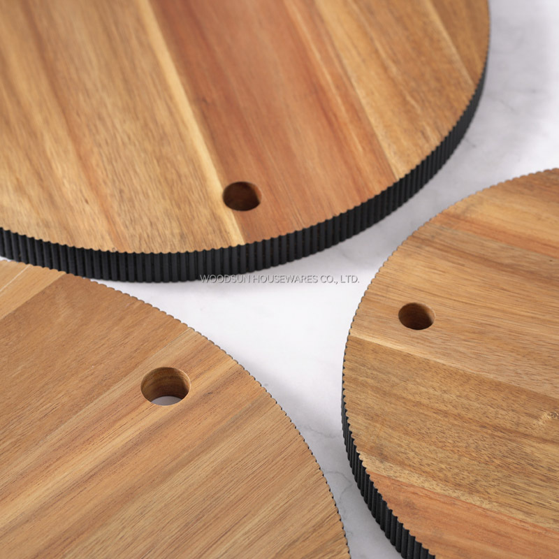 Woodsun 2025 NEW Wooden Serving Acacia Wood Cutting Board