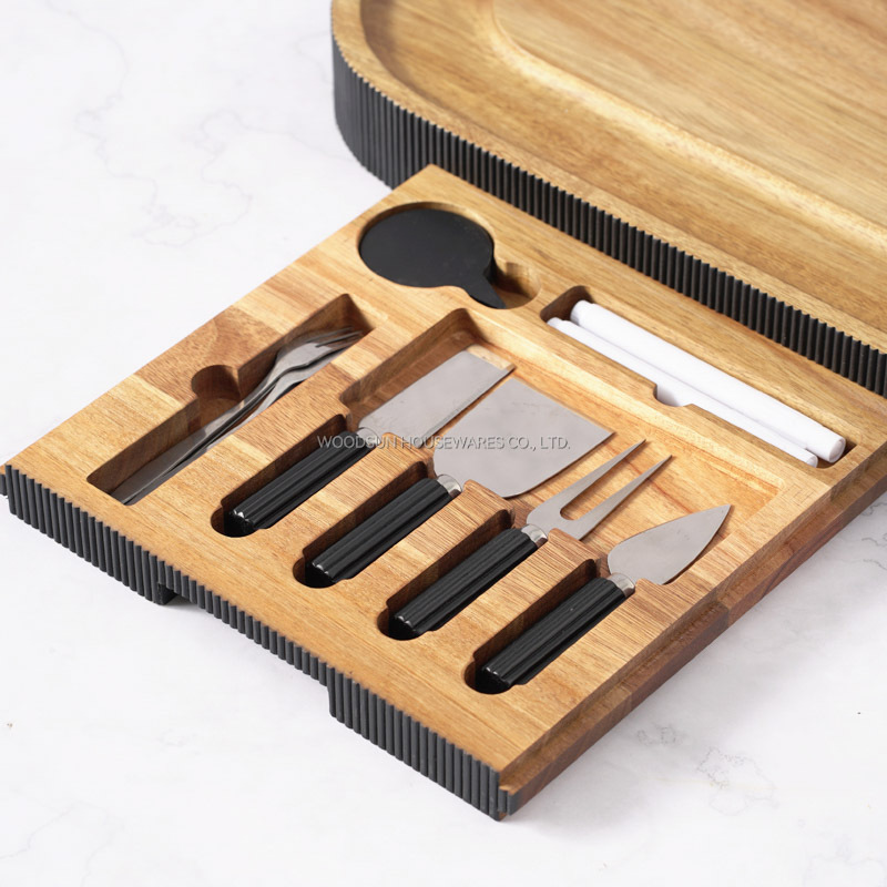 Woodsun Manufacturer 2024 Large Charcuterie Board Set Custom Cheese Board